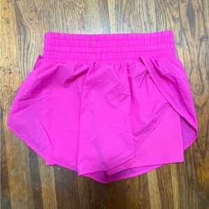Target Flowy Hot Pink Running shorts